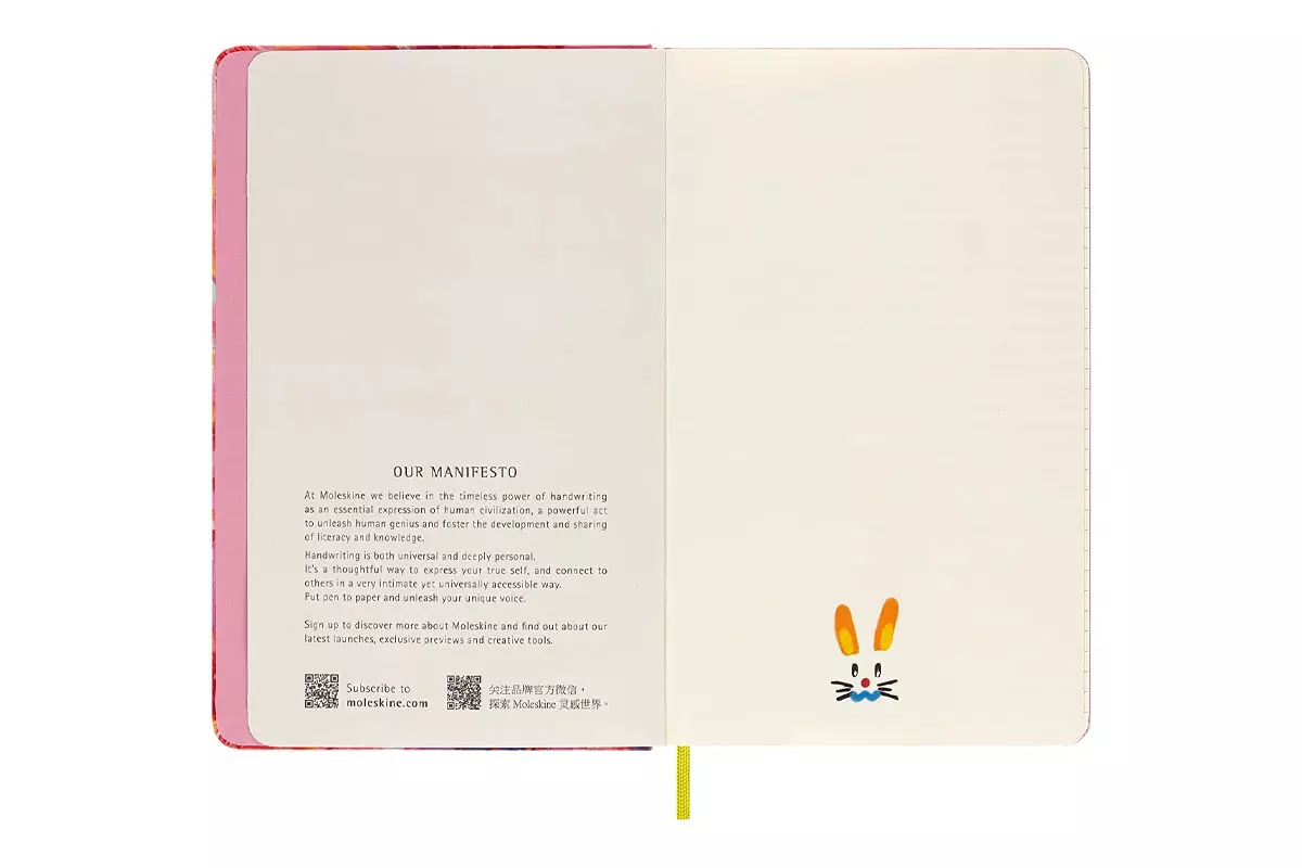 Een Moleskine Year of The Rabbit Angel Chen Notebook Ruled Hardcover Pocket koop je bij Moleskine.nl